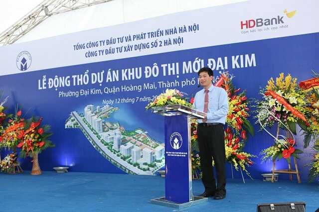 Ồng Nguyễn Văn Thanh - Giám đốc Công ty báo cáo quá trình chuẩn bị đầu tư dự án